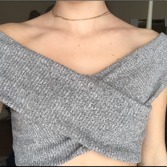 Fashion Nova Grey Two Piece Set - Picture 5 of 5
